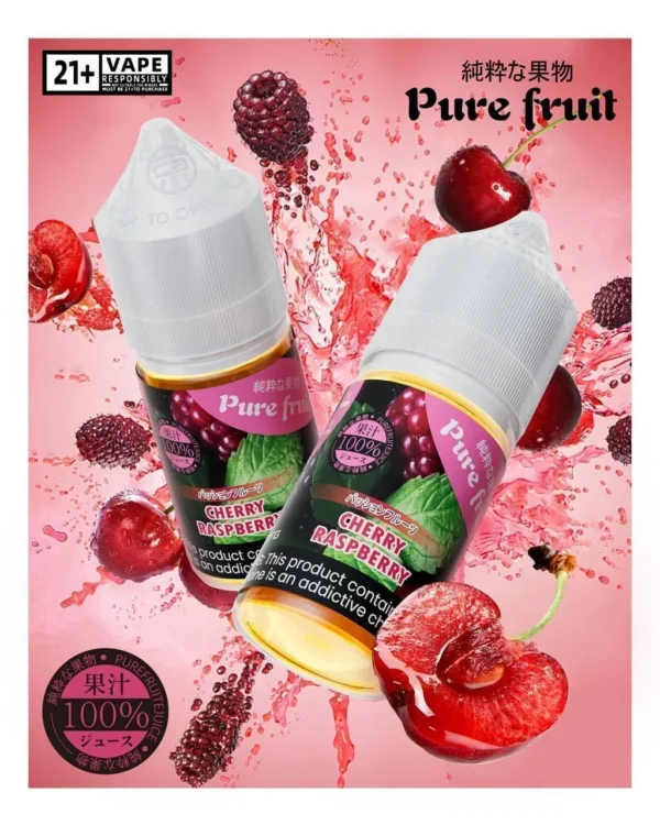 Pure Fruit 純粹果物 煙油｜日本原裝進口 30ml現榨果汁感 清爽順喉不膩口 適配各類注油小煙主機