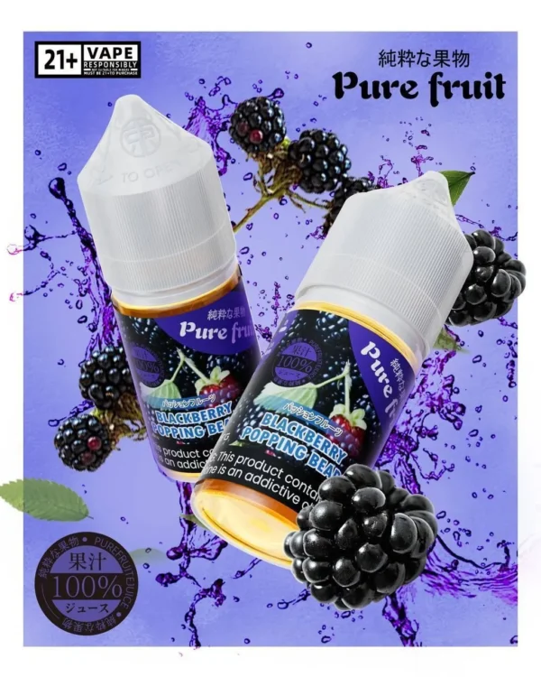 Pure Fruit 純粹果物 煙油｜日本原裝進口 30ml現榨果汁感 清爽順喉不膩口 適配各類注油小煙主機