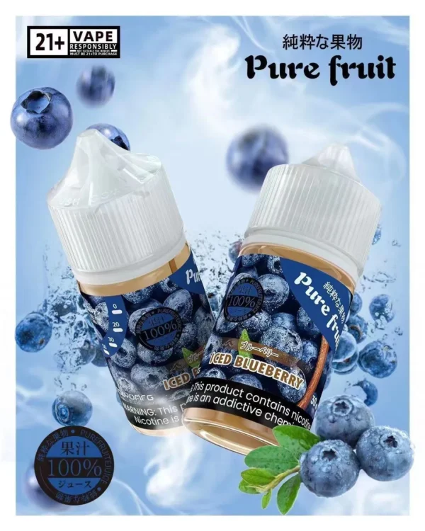 Pure Fruit 純粹果物 煙油｜日本原裝進口 30ml現榨果汁感 清爽順喉不膩口 適配各類注油小煙主機