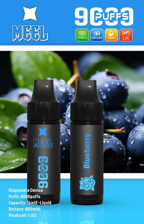 MEEL Marbo 旗艦級 9000口 拋棄式電子煙｜14ml 巨量油倉 Mesh 網芯強效霧化