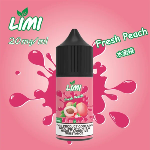 LIMI 美國煙油 30ml｜0-40mg尼古丁鹽多濃度可選 順滑不嗆喉 適配注油小煙主機
