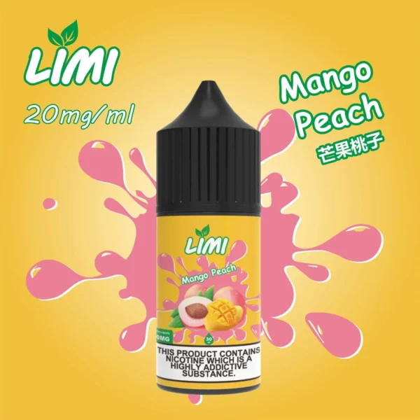 LIMI 美國煙油 30ml｜0-40mg尼古丁鹽多濃度可選 順滑不嗆喉 適配注油小煙主機