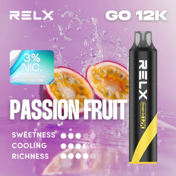 20260105063004622.webp RELX Smash Go 12000口 拋棄式電子煙|獨家防乾燒技術 15ml澎湃大容量 3%-5%尼古丁鹽爆爽擊喉 400mAh穩壓續航
