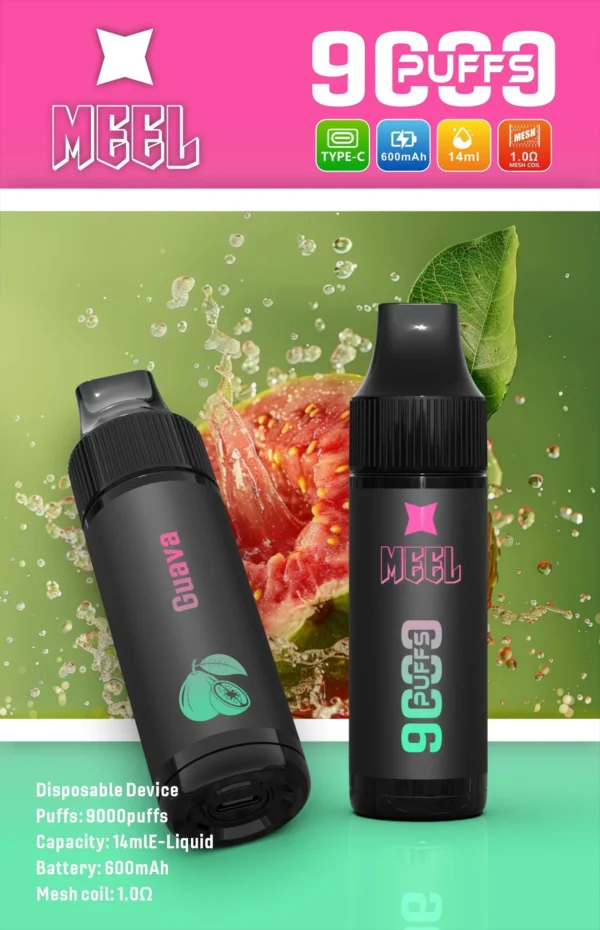 MEEL Marbo 旗艦級 9000口 拋棄式電子煙｜14ml 巨量油倉 Mesh 網芯強效霧化