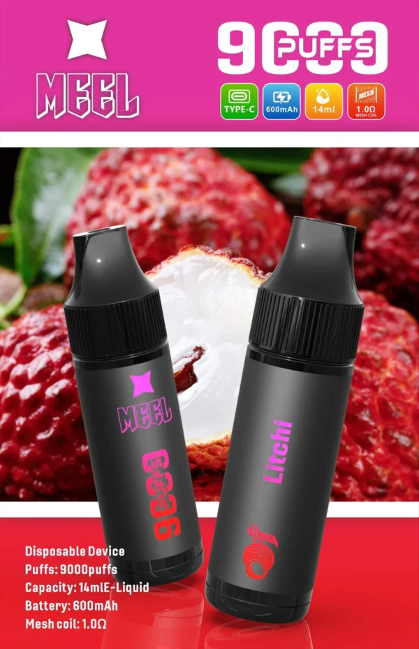 MEEL Marbo 旗艦級 9000口 拋棄式電子煙｜14ml 巨量油倉 Mesh 網芯強效霧化