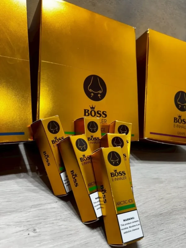 BOSS 泰國金磚鼻通棒 1000口｜暢通呼吸升級版 霧化式清新提神鼻吸