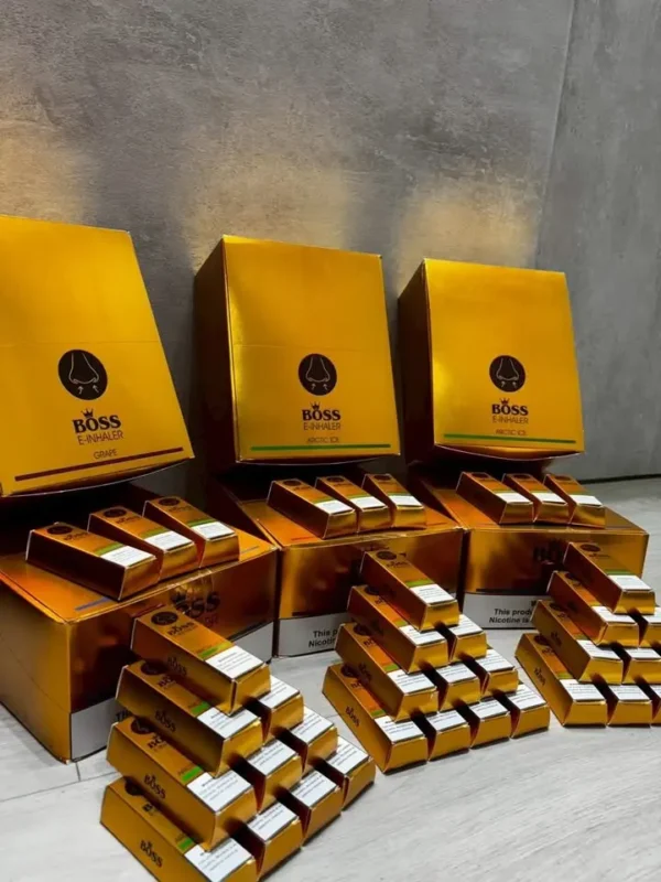 BOSS 泰國金磚鼻通棒 1000口｜暢通呼吸升級版 霧化式清新提神鼻吸