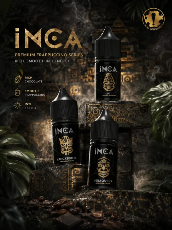 INCA 印加帝國 煙油｜極致飲品還原尼古丁鹽 神級冰沙口感 層次豐富順口 適配各類注油小煙主機