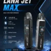 【買1贈煙油】LANA / ILIA-JETMAX 聯名 側注油主機套裝｜1.47吋彩色大螢幕 1200mAh戰鬥續航 可調氣流系統 通用小煙煙油