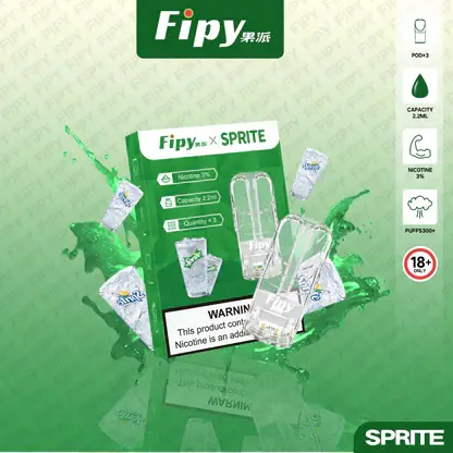 【買三贈主機】Fipy 果派 一代通用煙彈｜2.2ml大容量 3%尼古丁鹽 頂級陶瓷芯 透明油倉 適配各類一代主機