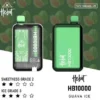 Hebat喜貝拋棄式一次性10000口-6.webp Hebat 喜貝 10000口|15ml大容量 LED螢幕顯示 5%尼古丁鹽 支援Type-C快充 拋棄式電子煙
