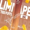 LIMI 7000口 拋棄式電子煙｜3.5% 尼古丁鹽強勁擊喉 冰感水果系列清涼入喉 吸氣發光 LED燈條 650mAh可充電