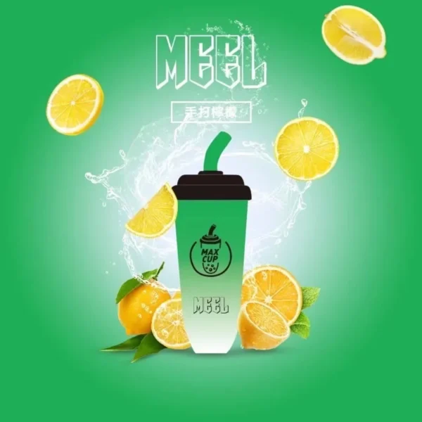 MEEL 奶茶杯 6000口 拋棄式電子煙｜3% 尼古丁鹽順滑不鎖喉 智慧 Type-C 快充 15ml 油量