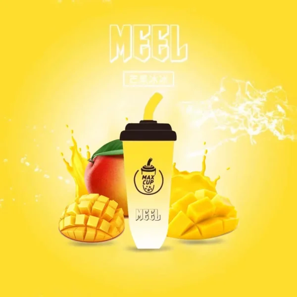 MEEL 奶茶杯 6000口 拋棄式電子煙｜3% 尼古丁鹽順滑不鎖喉 智慧 Type-C 快充 15ml 油量