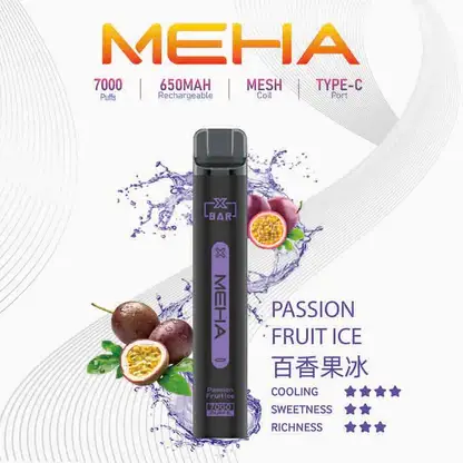 MEHA-XBAR-拋棄式-7000口小黑條-3.webp MEHA XBAR 魅嗨 小黑條 7000口 抛棄式電子煙|Mesh芯爆發力強 3%尼古丁鹽黃金配方 極強冰感體驗 650mAh大電量可充電長效續航