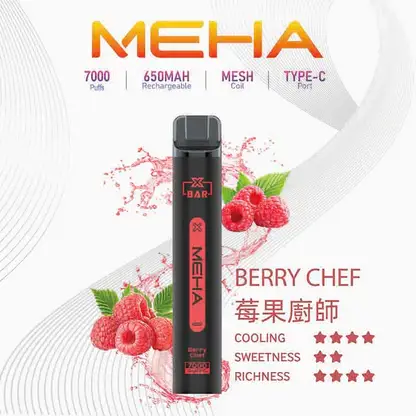 MEHA-XBAR-拋棄式-7000口小黑條-5.webp MEHA XBAR 魅嗨 小黑條 7000口 抛棄式電子煙|Mesh芯爆發力強 3%尼古丁鹽黃金配方 極強冰感體驗 650mAh大電量可充電長效續航