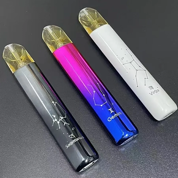 MSO 爅嘶 十二星座系列主機｜專屬發光星座鐳雕 通用各類一代煙彈