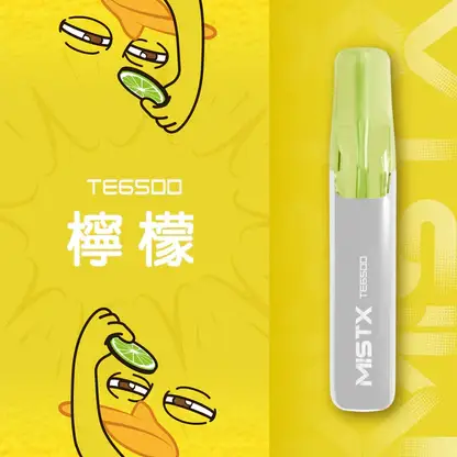 Mist X 鴨嘴獸 6500口 抛棄式電子煙｜550mAh大電量可充電續航 2%尼古丁鹽 冰爽水果口味清涼入喉 獨家萌系外觀