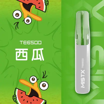Mist X 鴨嘴獸 6500口 抛棄式電子煙｜550mAh大電量可充電續航 2%尼古丁鹽 冰爽水果口味清涼入喉 獨家萌系外觀