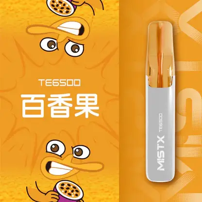 Mist X 鴨嘴獸 6500口 抛棄式電子煙｜550mAh大電量可充電續航 2%尼古丁鹽 冰爽水果口味清涼入喉 獨家萌系外觀