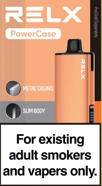 RELX 悅刻 X-BOX 16000口｜12W-16W雙段功率調節 3%尼古丁鹽 Mesh網狀芯 專用換彈套裝