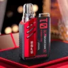 SP2S MAX 思博瑞 專用換彈主機｜內建高清顯示螢幕即時監控 6W-17W寬幅功率調節 800mAh大電量 適配專用MAX煙彈