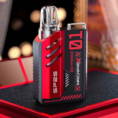SP2S MAX 思博瑞 專用換彈主機｜內建高清顯示螢幕即時監控 6W-17W寬幅功率調節 800mAh大電量 適配專用MAX煙彈
