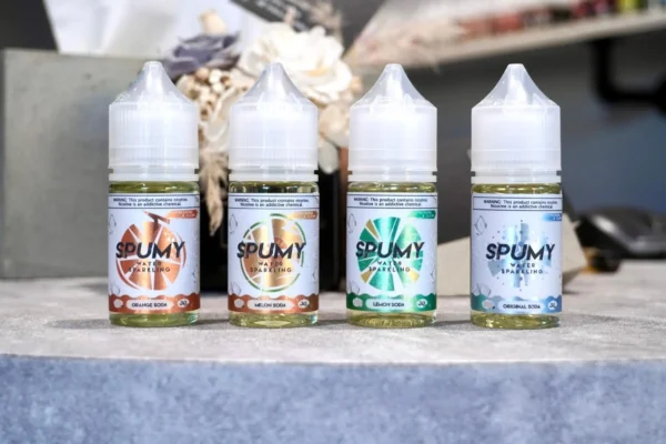 SPUMY_思邦迷小_煙油_蘇打系列外包裝展示.webp SPUMY 蘇打 煙油 30ml|30mg尼古丁鹽 爆爽氣泡口感 還原現開汽水爽度 適配各類注油小煙主機