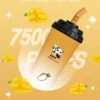 VAKA 奶茶杯 7500口 抛棄式電子煙｜冰感水果奶茶系專屬口味 3%尼古丁鹽順滑擊喉感 15ml 巨量裝x600mAh 可充電續航萌熊貓造型