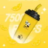 VAKA 奶茶杯 7500口 抛棄式電子煙｜冰感水果奶茶系專屬口味 3%尼古丁鹽順滑擊喉感 15ml 巨量裝x600mAh 可充電續航萌熊貓造型