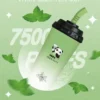 VAKA 奶茶杯 7500口 抛棄式電子煙｜冰感水果奶茶系專屬口味 3%尼古丁鹽順滑擊喉感 15ml 巨量裝x600mAh 可充電續航萌熊貓造型