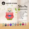 VAPOR STORM 太空狗 8000口 拋棄式電子煙｜多口味可愛款造型設計 12ml 巨量裝大容量 可充電續航