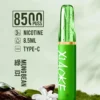 XIAOKE 梟客 8500口｜8.5ml儲油量 3%尼古丁鹽 支援Type-C充電 拋棄式電子煙
