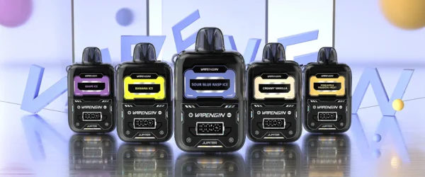 VAPENGIN JUPITER 木星 6500口 拋棄式電子煙｜智能 LED 螢幕電力監控 650mAh 可充電長效續航 Mesh 芯穩定輸出 含主機+煙彈