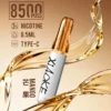 XIAOKE 梟客 8500口｜8.5ml儲油量 3%尼古丁鹽 支援Type-C充電 拋棄式電子煙