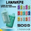 dabe3b2dbabc928732bdd1b0f9c6f319.webp LANA 5000口 拋棄式電子煙|13ml大容量煙油 3%尼古丁鹽 Mesh網芯還原真實風味 850mAh長效續航