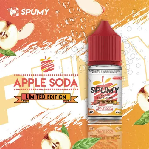 file.webp SPUMY 蘇打 煙油 30ml|30mg尼古丁鹽 爆爽氣泡口感 還原現開汽水爽度 適配各類注油小煙主機
