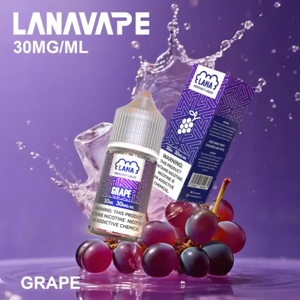 LANA 拉娜 煙油 30ml｜30mg尼古丁鹽紮實滿足感 口感層次分明 回韻清甜不化學 適配各類通用注油小煙主機