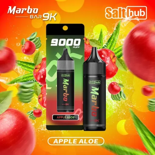 Marbo Bar 9000口｜14ml大容量 Mesh網狀霧化芯 自定義可調氣流 拋棄式電子煙