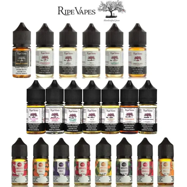 ripe-cover-2.webp Ripe Vapes 生命之樹 煙油 30ml|傳奇VCT 尼古丁鹽 頂級香草奶油雪茄 美國原裝進口 適配各類注油小煙主機
