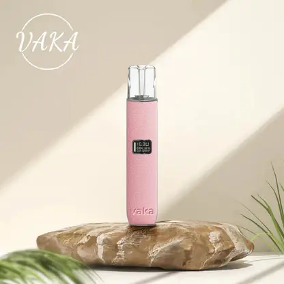 VAKA 義大利真皮 一代通用主機｜智能LED顯示螢幕 380mAh長效快充技術 8W-10W雙檔功率調節 穩定輸出不波動 適配一代煙彈