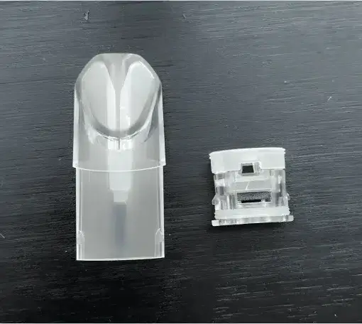 SP2S 磨砂透明 一代通用空倉｜看油方便 底部注油 陶瓷芯順滑擊喉 加強型密封 極致防漏不滲油 通用一代主機