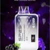 SP2S 思博瑞 GEM 9000口 拋棄式電子煙｜ 600mAh大電量支援快充 智能顯示螢幕 透明水晶質感