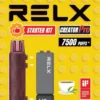RELX 悅刻 Creator 積木 7000口｜3%尼古丁鹽 6ml儲油倉 拋棄式電子煙入門組