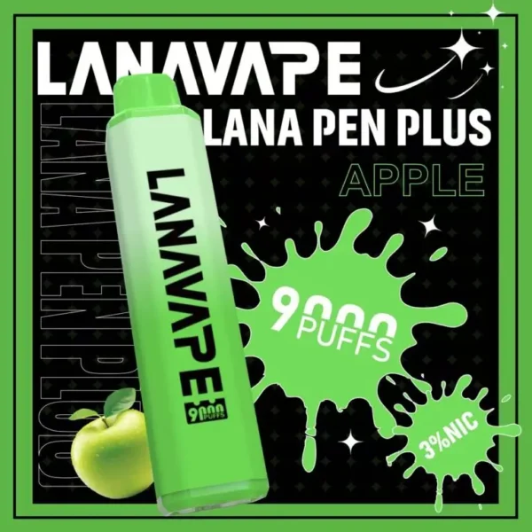 圖片_20260721191236-768x768-1.webp LANA PEN PLUS 9000口|3%尼古丁鹽 15ml儲油 650mAh Mesh網芯 Type-C充電