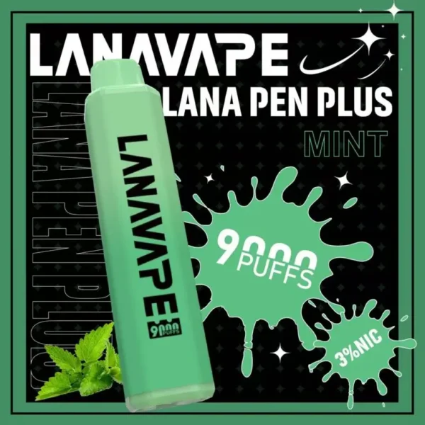 圖片_20260721191402-768x768-1.webp LANA PEN PLUS 9000口|3%尼古丁鹽 15ml儲油 650mAh Mesh網芯 Type-C充電
