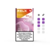 多汁葡萄.webp 【買三盒加購350贈主機 買十贈二】RELX 悅刻 六代煙彈|防漏磁吸結構 3%-5%尼古丁鹽 升級陶瓷網狀芯 適配四/五/六代主機