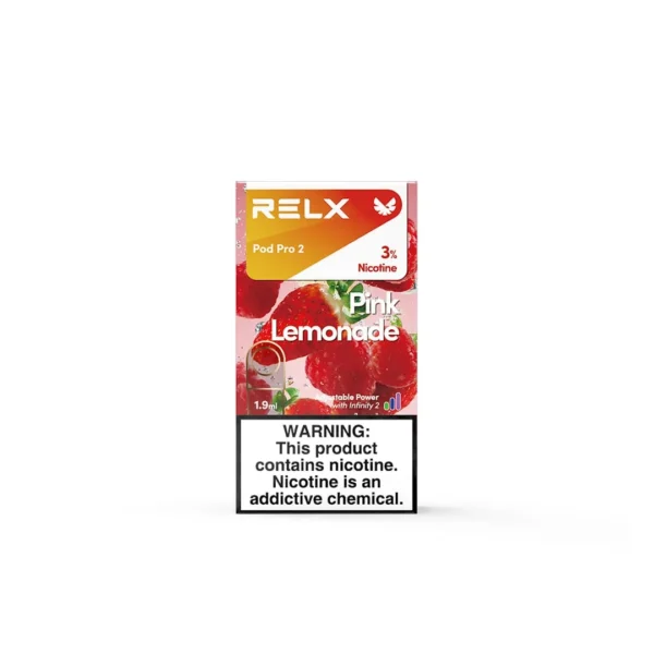 粉紅檸檬.webp 【買三盒加購350贈主機 買十贈二】RELX 悅刻 六代煙彈|防漏磁吸結構 3%-5%尼古丁鹽 升級陶瓷網狀芯 適配四/五/六代主機