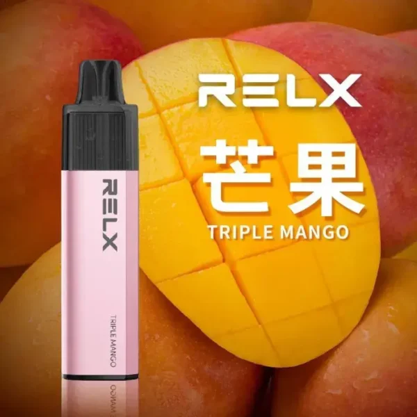 RELX 悅刻 GA 8000口｜升級陶瓷芯純淨還原 15ml大容量 1100mAh大電芯獨家真免充電 拋棄式電子煙