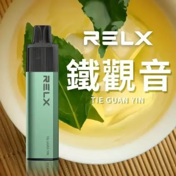 RELX 悅刻 GA 8000口｜升級陶瓷芯純淨還原 15ml大容量 1100mAh大電芯獨家真免充電 拋棄式電子煙